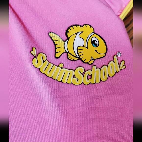 Kids Swim Vest Size 4-6x Pink Swim School - Picture 4 of 4